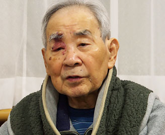 木名瀬信也（きなせ・のぶや）さん　95歳